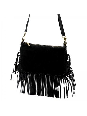 Damska Torebka Skórzana Luka 25-085 czarny