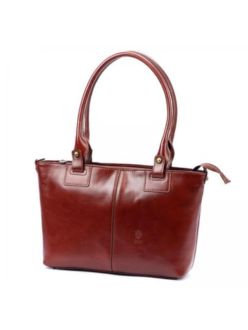 Damska Torebka Skórzana A4 Florence 56 brązowy