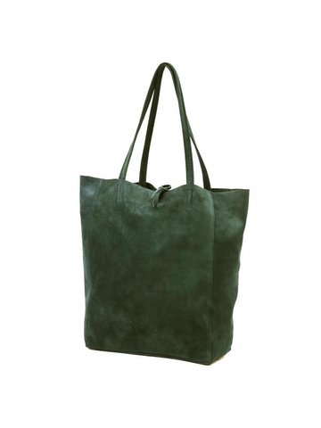 Damska Torebka Skórzana A4 Patrizia 419-013-05 oliwkowy