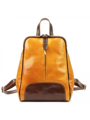 Florence 2001 musztardowy + brązowy