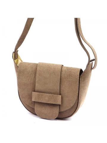 Damska Torebka Skórzana Luka 25-049 mokka