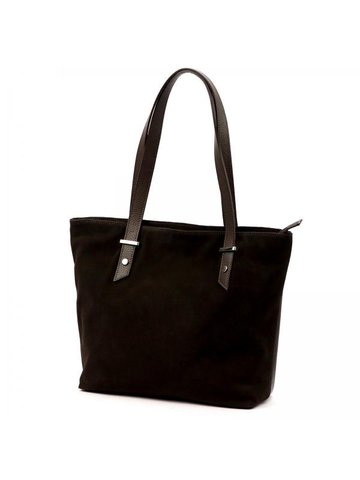 Damska Torebka Skórzana A4 Luka 26-063 ciemny brąz