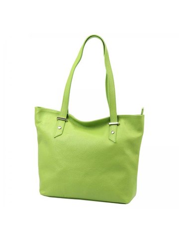 Damska Torebka Skórzana Luka 24-080 DOLLARO (01-058) jasny zielony