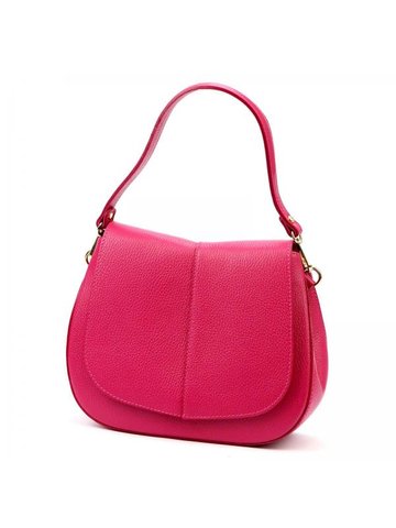Damska Torebka Skórzana Luka 24-033 DOLLARO fuksja