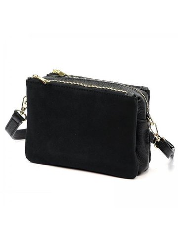 Damska Torebka Skórzana Luka 26-024 czarny