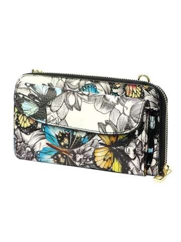 Skórzany Portfel Listonoszka Damski Gregorio G01 8823 DOLLARO Wzór 6