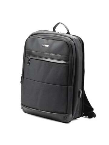 Plecak miejski unisex popielaty B.Cavalli BC1323 na szelkach A4