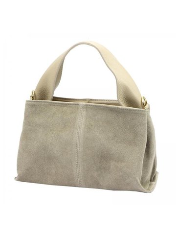 Damska Torebka Skórzana Luka 24-061 ciemny beż