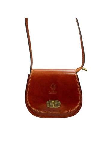 Damska Torebka Skórzana Gregorio 117 camel-2