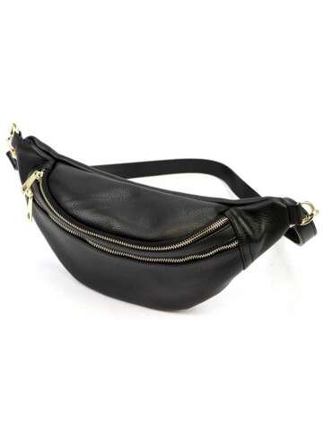 Damska Torebka Skórzana Luka 24-017 M DOLLARO czarny