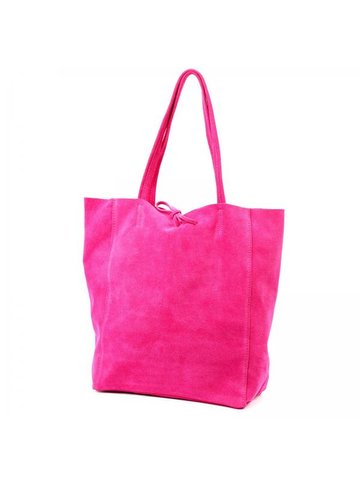 Damska Torebka Skórzana A4 Patrizia 419-013-05 fuksja