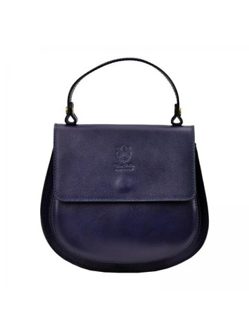 Damska Torebka Skórzana Gregorio 511 granatowy
