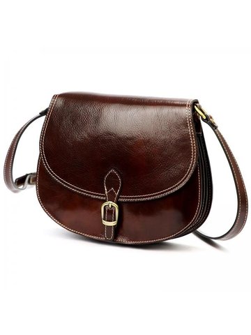 Damska Torebka Skórzana Florence 21 TAMP brązowy