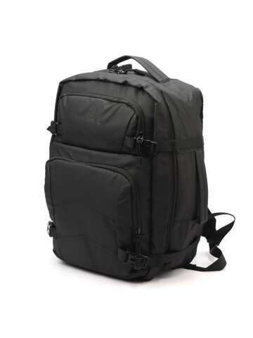 Plecak męski czarny B.Cavalli BC1393 duży podróżny A4 poliester