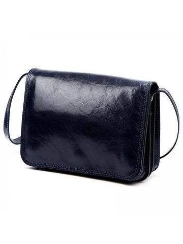 Damska Torebka Skórzana Florence 108 granatowy
