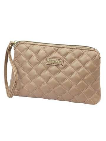Damska torebka eko Pierre Cardin MISS04 1353 taupe do ręki kosmetyczka