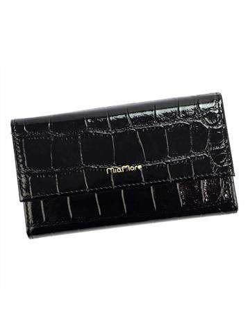 Etui na Telefon MiaMore PHONE CASE M1782-2 Czarne Eko-Skóra z Złotym Łańcuszkiem dla iPhone 13 Pro