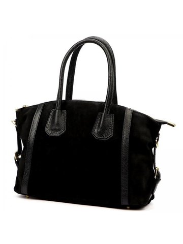 Damska Torebka Skórzana Luka 26-025 czarny