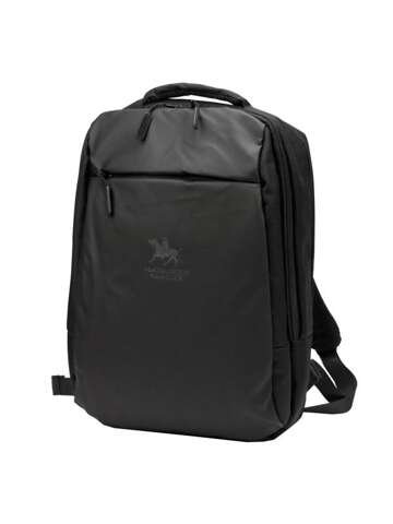 Plecak czarny PC3098# A4 Northampton Polo Club na ramię/plecy miejski casual