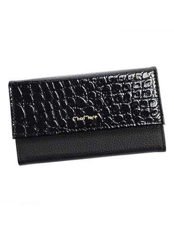 Etui na Telefon MiaMore PHONE CASE M1782 dla iPhone 11 Eko-Skóra Czarne z Złotym Łańcuszkiem i Kieszonkami