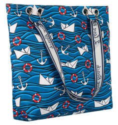 Letnia plażowa shopperka z poliestru