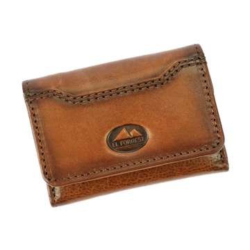 Portfel Męski Skórzany EL FORREST 855-29 w Kolorze Brązowym