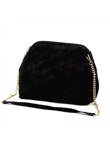 Damska Torebka Skórzana Luka 25-031 czarny