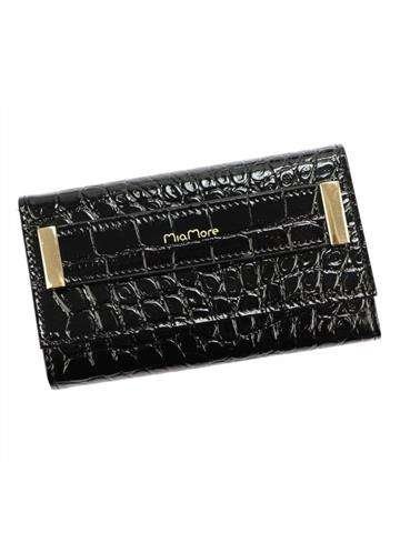 Etui na Telefon MiaMore PHONE CASE M1784 dla iPhone 11, Eko-Skóra Czarna, Fason z Złotym Łańcuchem i Dodatkowym Paskiem