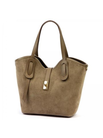 Damska Torebka Skórzana Luka 25-006 mokka