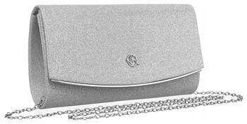 Brokatowa wieczorowa kopertówka damska  Rovicky