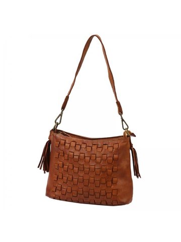 Damska Torebka Skórzana VS 040 brązowy