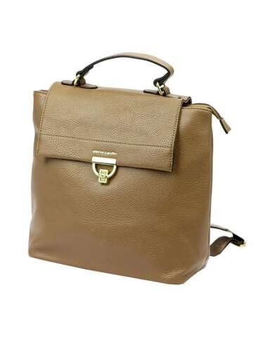 Damska eko-torebka plecak taupe Pierre Cardin GN22 6340 na ramię
