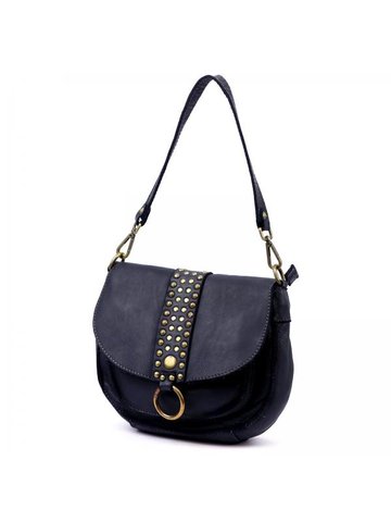 Damska Torebka Skórzana VS 044 granatowy