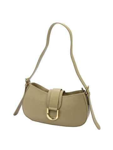 Torebka Damska Skórzana Luka 24-037 DOLLARO Listonoszka Ciemny Beż