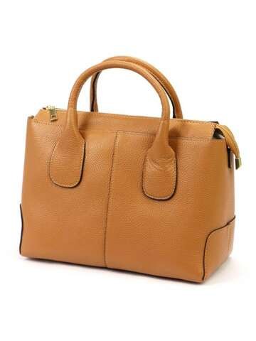 Damska Torebka Skórzana Luka 24-039 DOLLARO camel-1