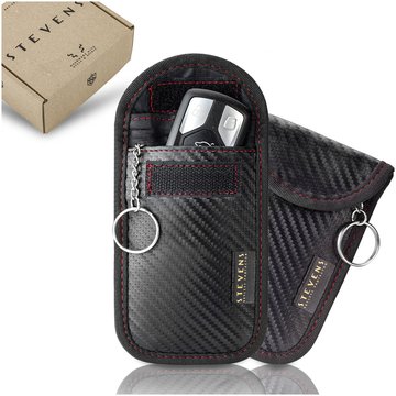 STEVENS Etui Pokrowiec Futerał Blokada Fal Kluczyk Keyless Carrbon Ochrona Antykradzieżowe