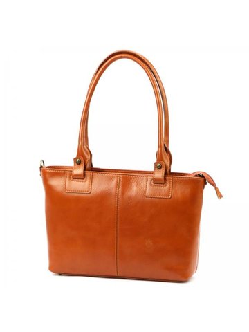 Damska Torebka Skórzana A4 Florence 56 camel-1