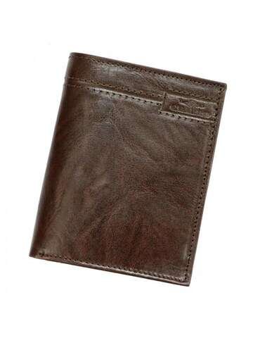 Portfel Męski Charro IMPRUNETA 1379 Skóra Naturalna Ciemnobrązowy Classic