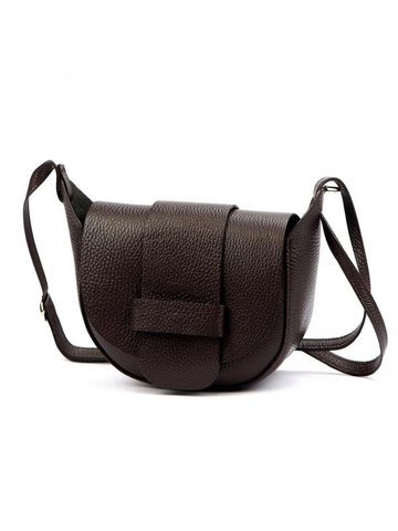 Damska Torebka Skórzana Luka 25-049 DOLLARO ciemny brąz