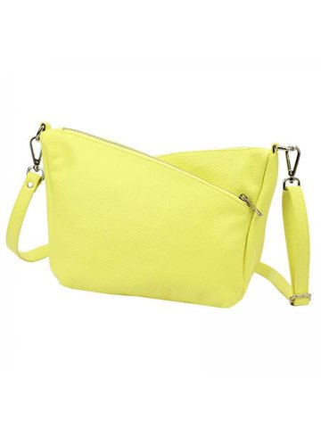 Damska Torebka Skórzana Luka 24-051 DOLLARO limonka