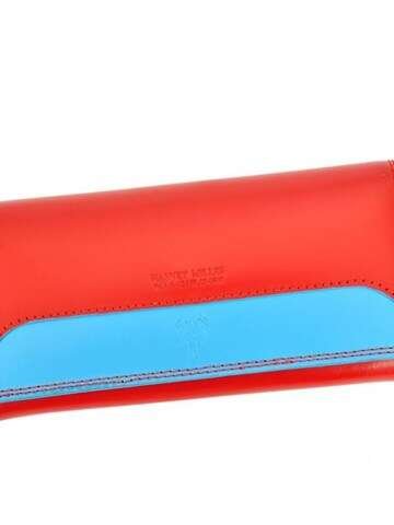 Portfel Damski Harvey Miller Polo Club Czerwony Skóra Naturalna Fason Klasyczny