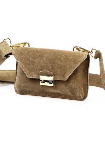 Damska Torebka Skórzana Luka 24-077 mokka