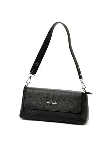 Damska Torebka Skórzana Pierre Cardin 1983 FRZ DOLLARO Czarna na Ramię