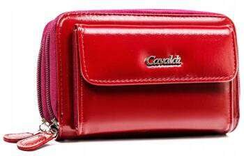 Duży poziomy portfel damski ze skóry ekologicznej 4U Cavaldi