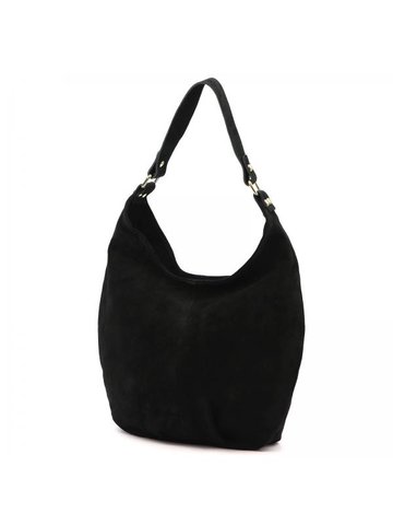 Damska Torebka Skórzana Luka 26-049 czarny