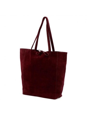 Damska Torebka Skórzana A4 Patrizia 419-013-05 bordo