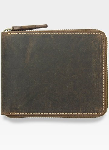 Visconti Portfel Męski Skóra Naturalna Hunter 702 Jasny Brąz