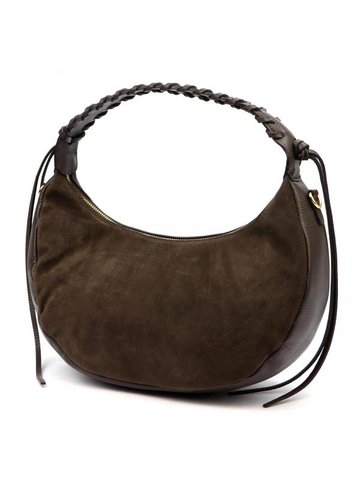 Damska Torebka Skórzana Luka 26-039 ciemny brąz