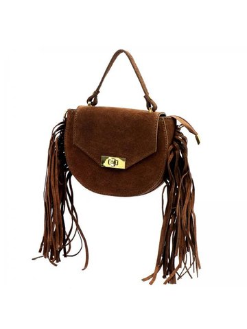 Damska Torebka Skórzana Luka 25-065 brązowy