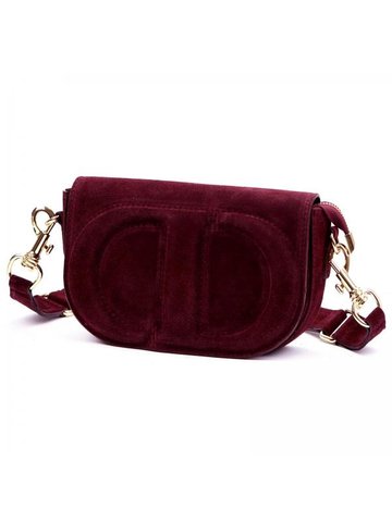 Damska Torebka Skórzana Luka 25-053 bordo